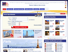 Tablet Screenshot of hotel-reservacion.atel-hotels.com